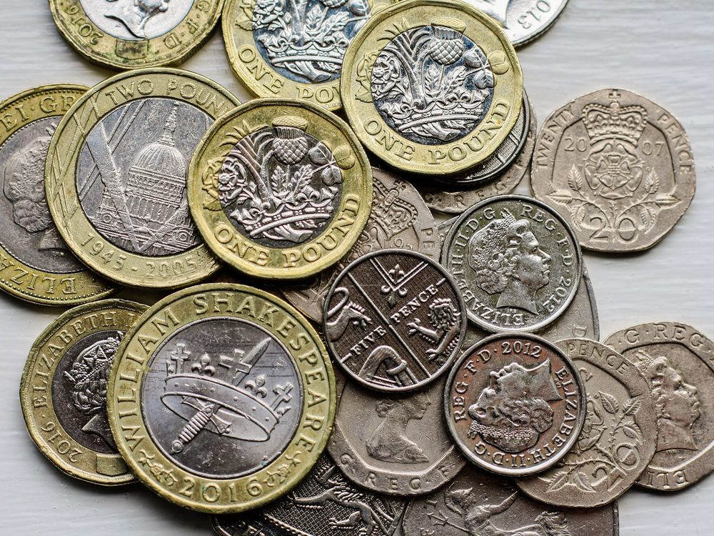 UK pound coins, a reminder of the tax bills the Autumn Budget 2026 could change