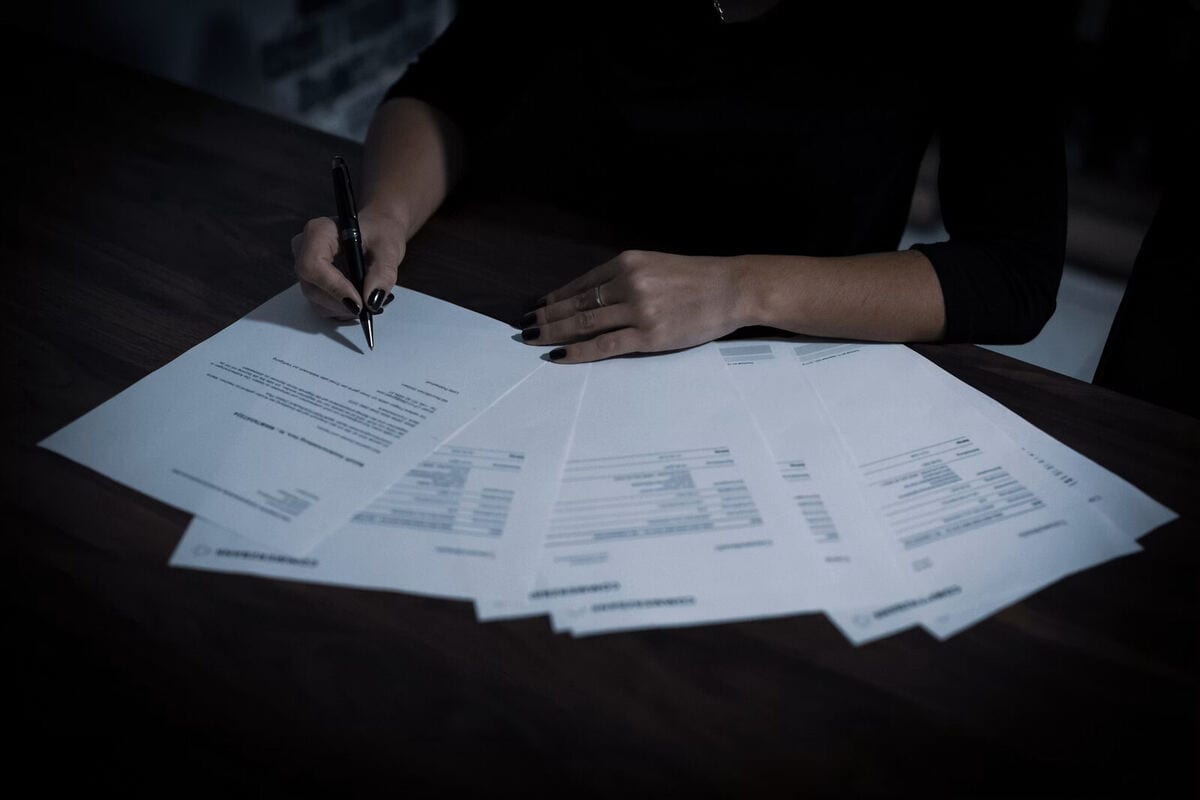 Reviewing a legal document pack
