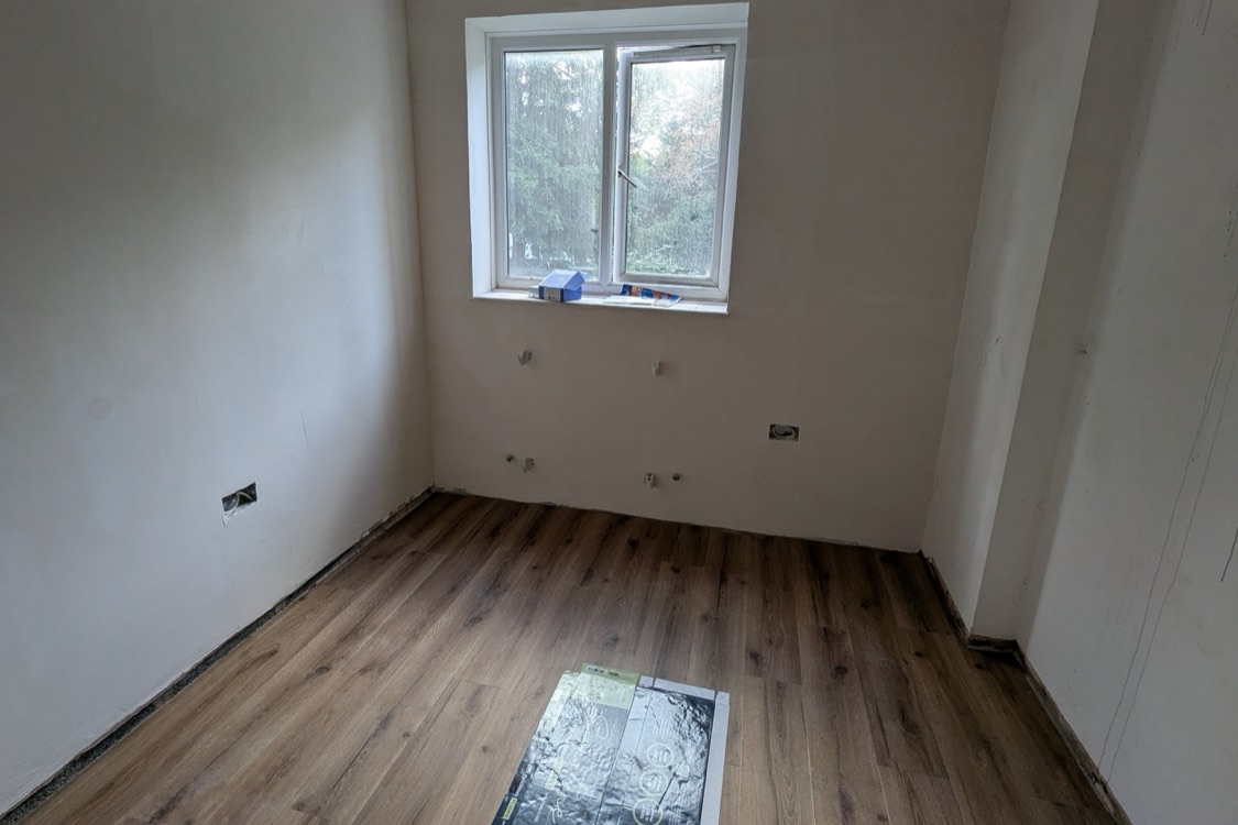 Walls Skimmed, Floors Going Down, Budget Up to £50k: Innes Gardens, Two Weeks On