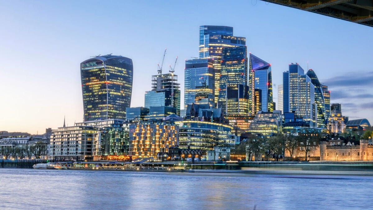 London skyline cityscape